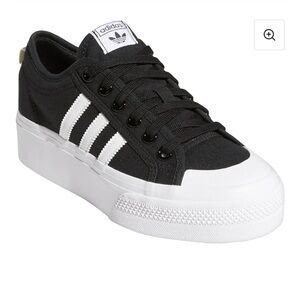 Adidas Nizza Platform Lace Up Sneakers